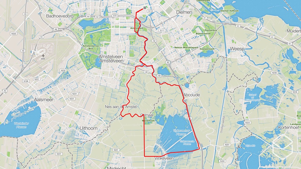 ingeklikt-wielrennen-routes-amsterdam-vinkeveense-plassen